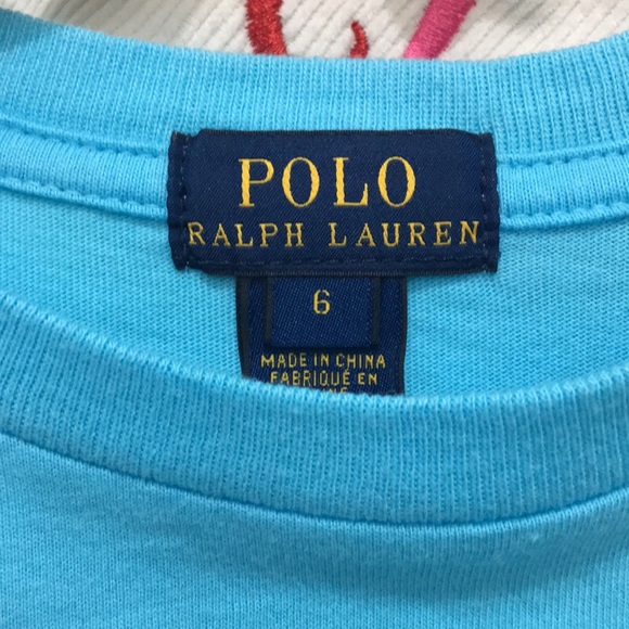 NWT Polo Ralph Lauren Long-Sleeve Essential Tee Sz 6 - Picture 3 of 6